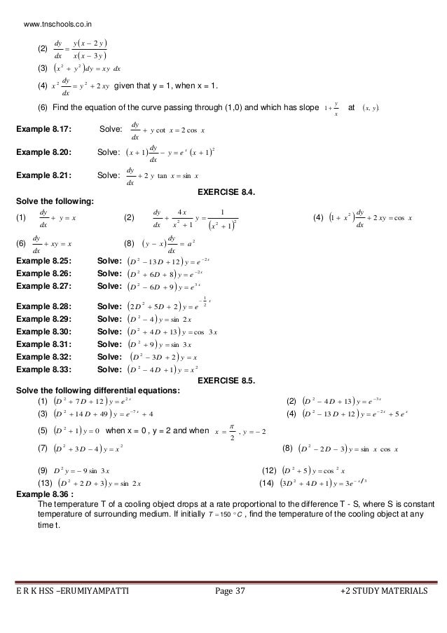 12th Maths Come Book English Medium